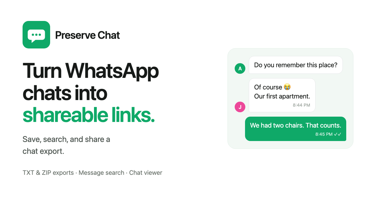 preserve.chat image